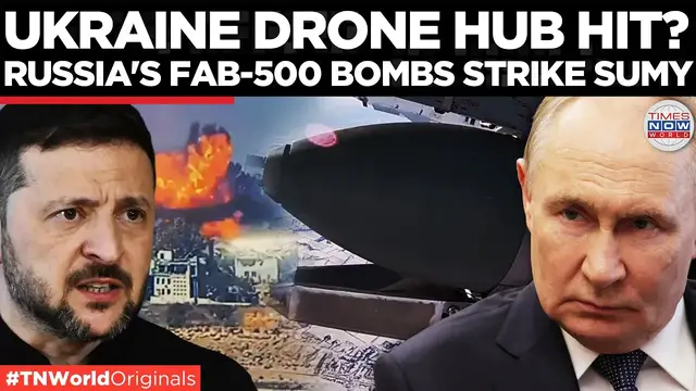 Video thumbnail for RUSSIA STRIKES UKRAINE: FAB-500 Bombs And X-39 Missile HIT Sumy Drone Command Posts!