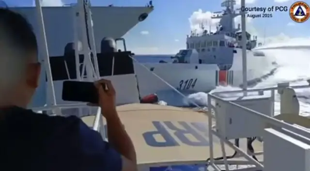 'Video thumbnail for China says it expels Philippine vessels near Scarborough Shoal'