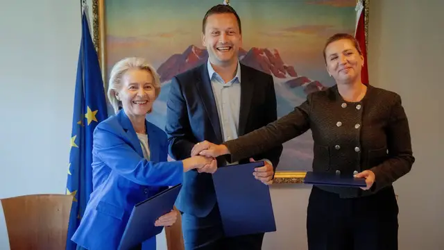 Video thumbnail for EU pledges $232m to Greenland amid Trump annexation push