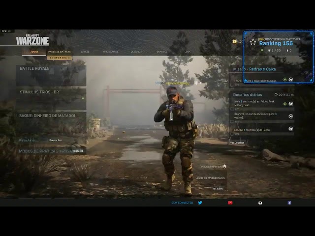 Video thumbnail for CALL OF DUTY MW| WARZONE SAQUE BORA LÁ  SAQUAR GITO