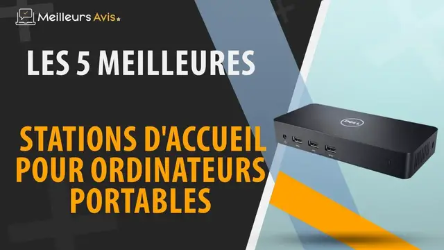 Video thumbnail for ⭐️ MEILLEURE STATION D'ACCUEIL POUR ORDINATEUR PORTABLE - Comparatif 2023