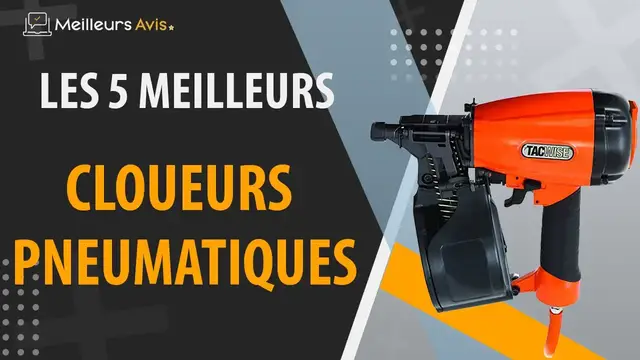 Video thumbnail for ⭐️ MEILLEUR CLOUEUR PNEUMATIQUE - Avis & Guide d'achat (Comparatif 2022)