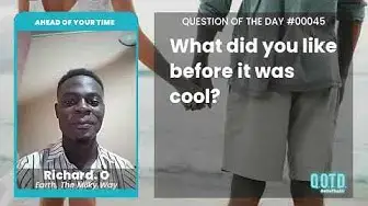 Video thumbnail for Richard is a futball guy. Olé, Olé, Olé!