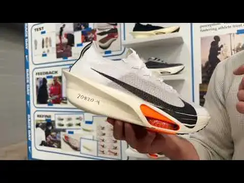 Video thumbnail for 2024 Road Introductions: Nike Presents Alphafly 3 at the Running Event. 15% Lighter!