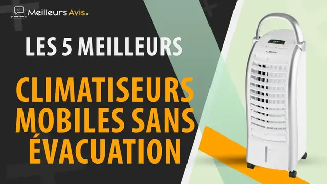 Video thumbnail for ⭐️ MEILLEUR CLIMATISEUR MOBILE SANS EVACUATION - Comparatif 2023