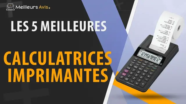 Video thumbnail for ⭐️ MEILLEURE CALCULATRICE IMPRIMANTE - Avis & Guide d'achat (Comparatif 2022)