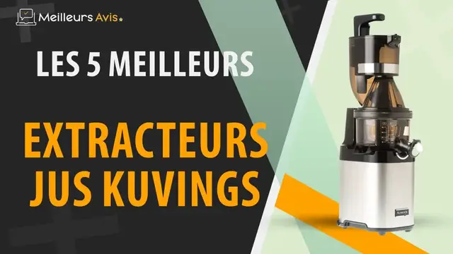 Video thumbnail for ⭐️ MEILLEUR EXTRACTEUR JUS KUVINGS - Comparatif 2023