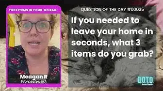 Video thumbnail for Meagan says don't forget man's best friend!