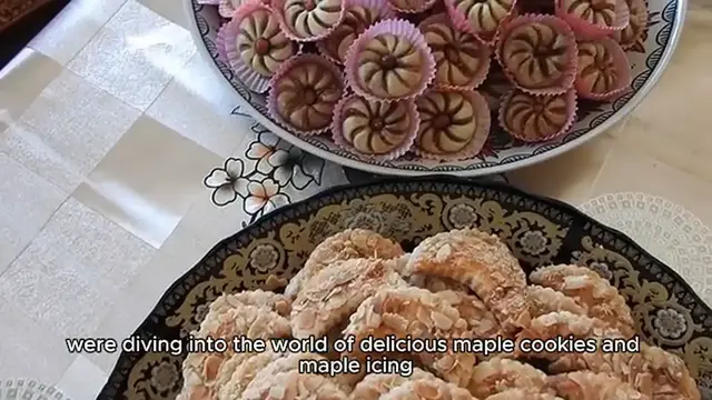 Video thumbnail for Maple Cookies With Maple Icing