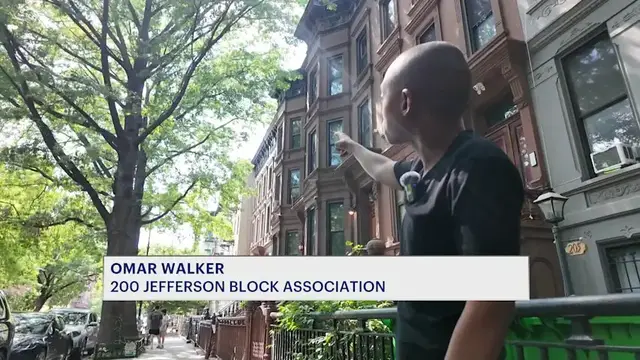Video thumbnail for Bed-Stuy residents fear more trees could collapse after 4 left injured by falling branches