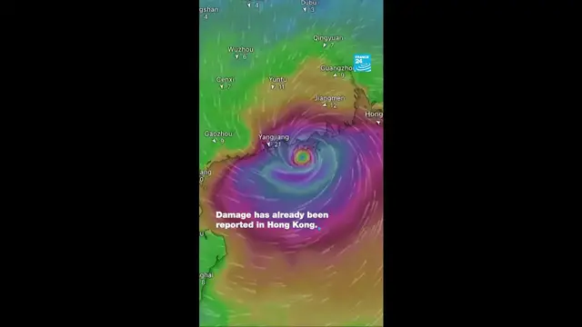 'Video thumbnail for Typhoon Ragasa batters Hong Kong and south China after Taiwan and Philippines'