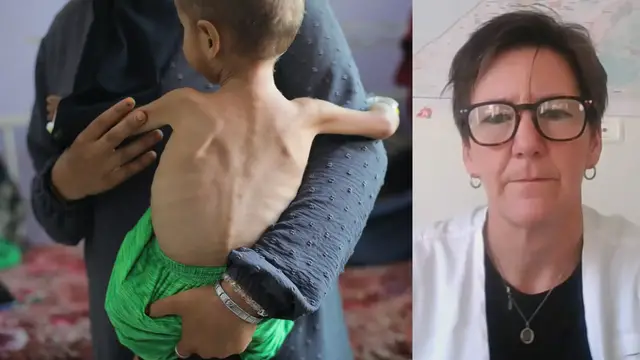 'Video thumbnail for More than 100 groups blast Israel’s ‘weaponisation of aid’ as Gaza starves'