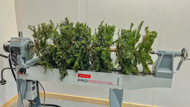 Video thumbnail for I Turned Our Christmas Tree into a Night Lamp