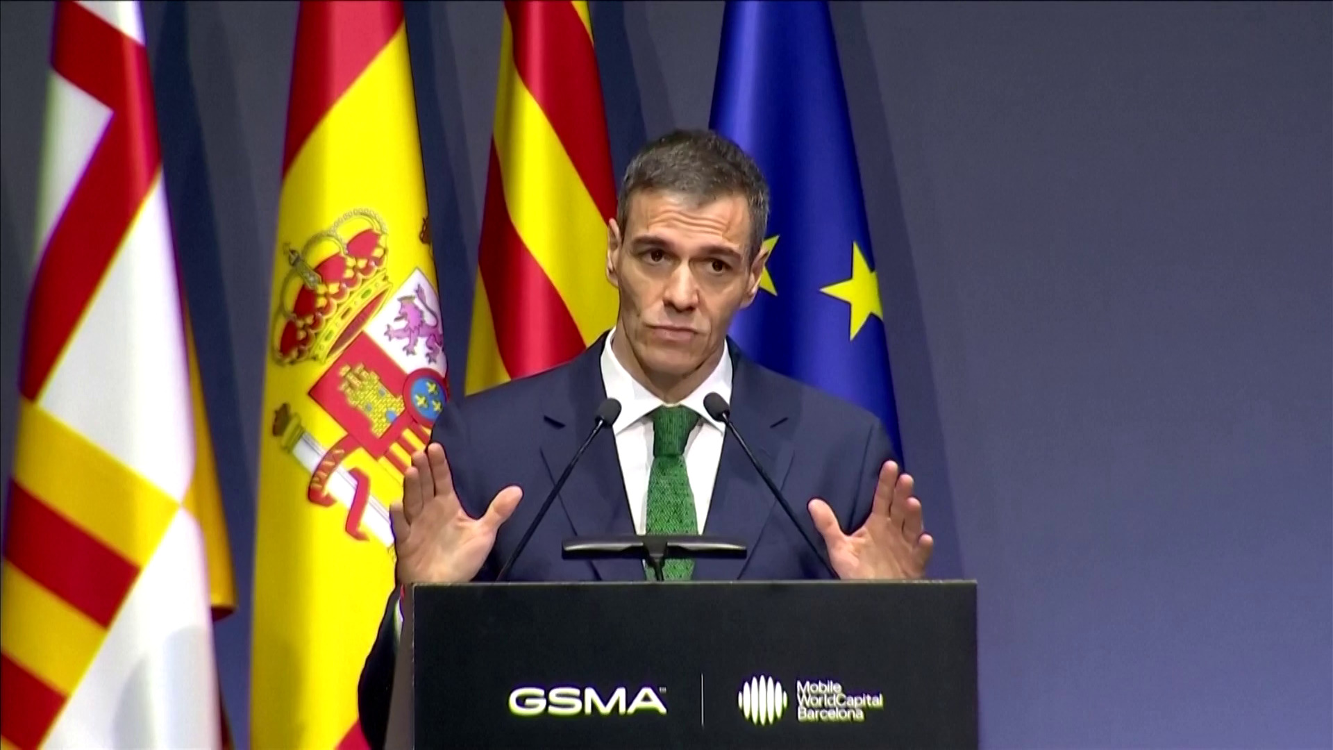 Video thumbnail for Spanish Prime Minister condemns war on Iran as breach of international law