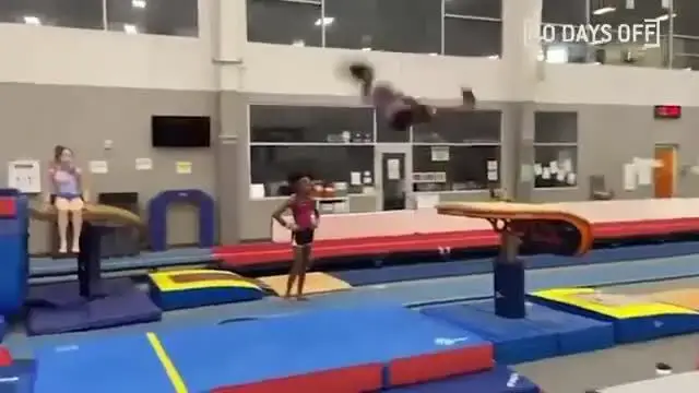 'Video thumbnail for NFL Star’s 10-Year-Old Daughter Is A FUTURE Olympic Gold Medal Gymnast!'