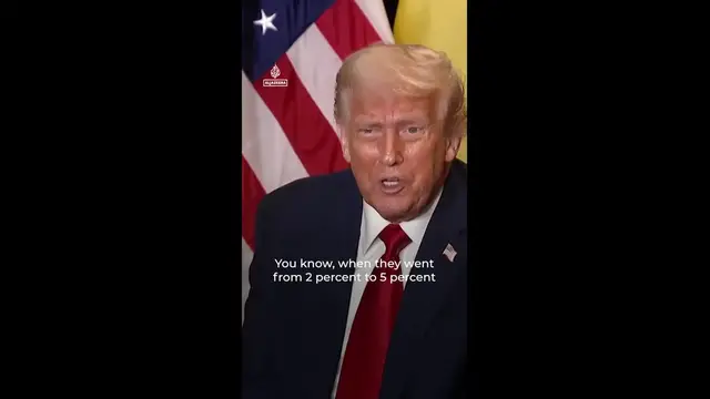 'Video thumbnail for Trump: NATO countries should shoot down Russian aircraft violating airspace'