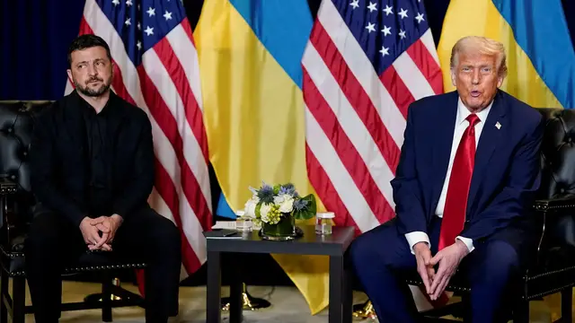 'Video thumbnail for Trump: NATO countries should shoot down Russian aircraft violating airspace'