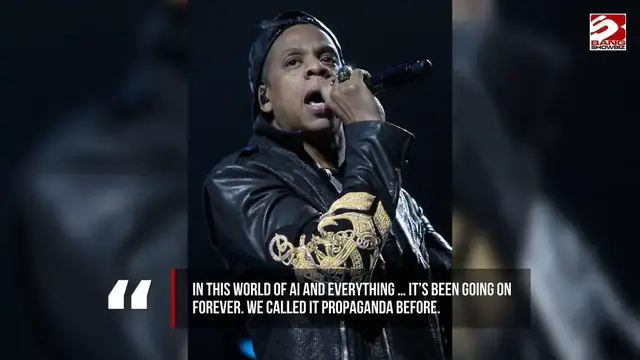 Video thumbnail for Jay-Z warns fans to remain aware and 'question everything' in the age of AI