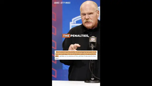 'Video thumbnail for Andy Reid Defends Jawaan Taylor'