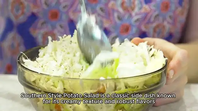 Video thumbnail for Southern Style Potato Salad