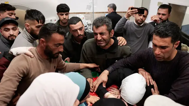 Video thumbnail for Israeli settlers open fire on West Bank school, 13-year-old boy among two Palestinians killed