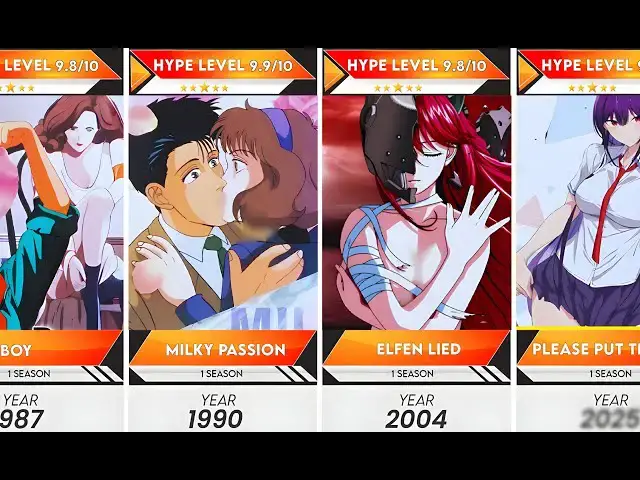 Video thumbnail for The Evolution of Ecchi Anime Since the 90s (1985-2025) | Anime Bytes