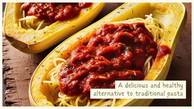 Video thumbnail for Spaghetti Squash with Marinara Sauce 🍝