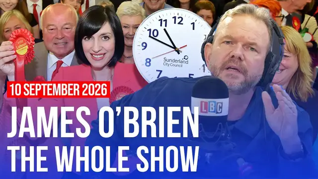 Video thumbnail for I'm not sure what "social class" means | James O'Brien - The Whole Show