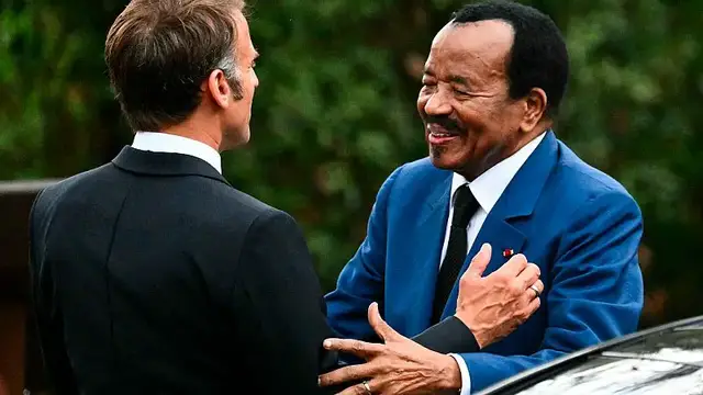 'Video thumbnail for French president admits to France's repressive war during Cameroon's independence struggle'