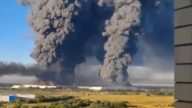 Video thumbnail for Ukraine attacks Russia: Several killed following strikes on Wildberries sites