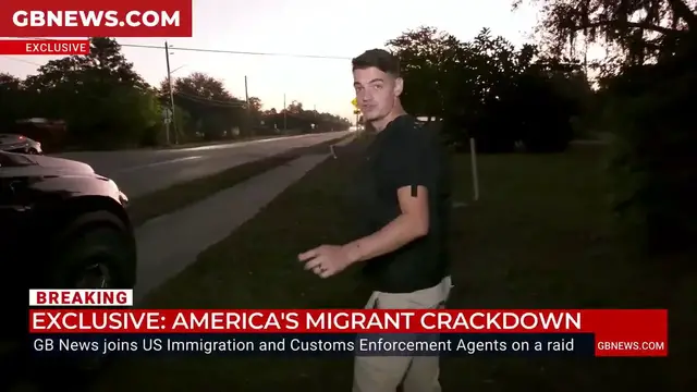 Video thumbnail for WATCH: ICE officers heckled by raging American as Ben Leo joins dawn raid for wanted drug smuggler
