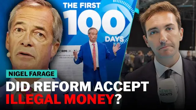 Video thumbnail for Another Reform scandal: Is Farage finished? | The News Agents