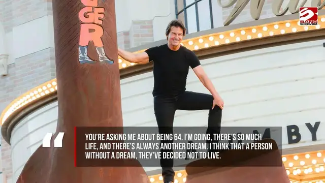 Video thumbnail for Tom Cruise is constantly chasing new dreams