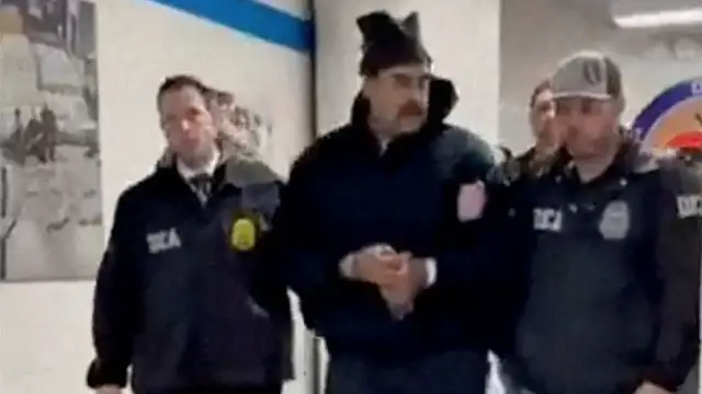 Video thumbnail for Maduro brought to New York after being seized by US in Venezuela