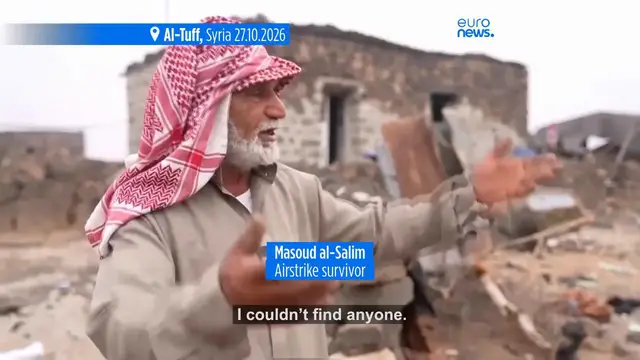 Video thumbnail for 'Unacceptable violation': Syria condemns Jordan airstrikes