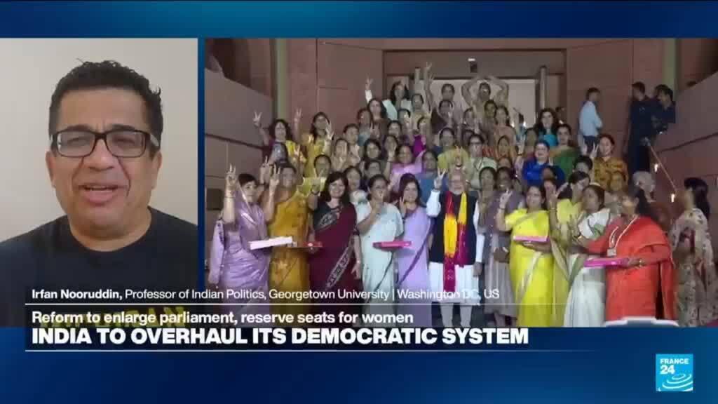 Video thumbnail for Irfan Nooruddin: 'Much to be gained by having more women in India's highest parliamentary body'
