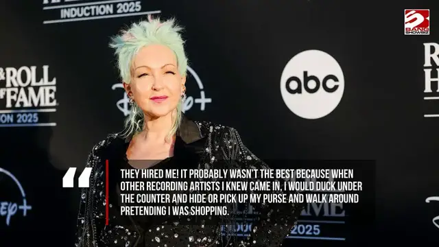 Video thumbnail for Cyndi Lauper recalls feeling 'embarrassed' by retail job