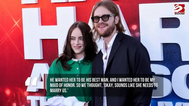 Video thumbnail for Claudia Sulewski reveals why Billie Eilish officiated her and Finneas O'Connell's wedding
