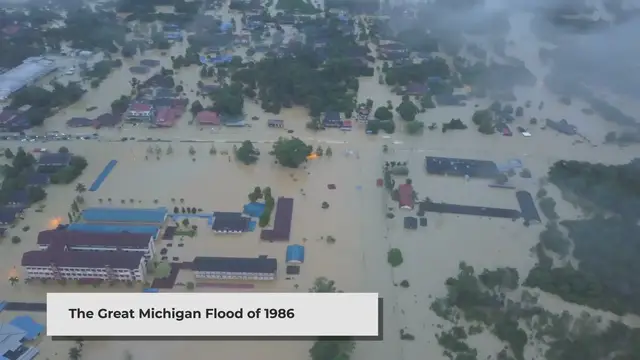Video thumbnail for The Great Michigan Flood of 1986: A Devastating Natural Disaster