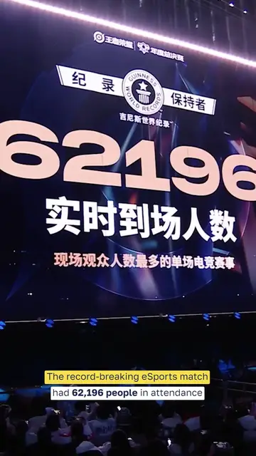 Video thumbnail for Largest attendance for an eSports match