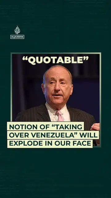 Video thumbnail for Notion of "taking over Venezuela" will explode in our face
