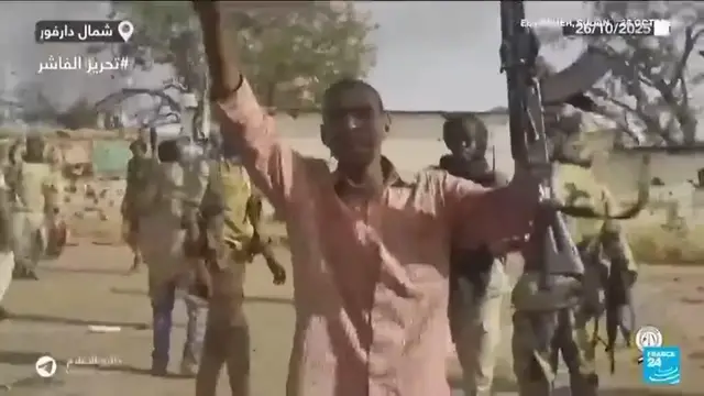 'Video thumbnail for UN rights council orders probe of atrocities in Sudan's Al-Fasher'