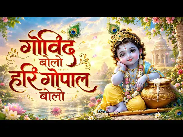 Video thumbnail for गोविंद बोलो हरि गोपाल बोलो | Govind Bolo Hari Gopal Bolo | Radha Krishna Bhajan | Krishna Bhajan