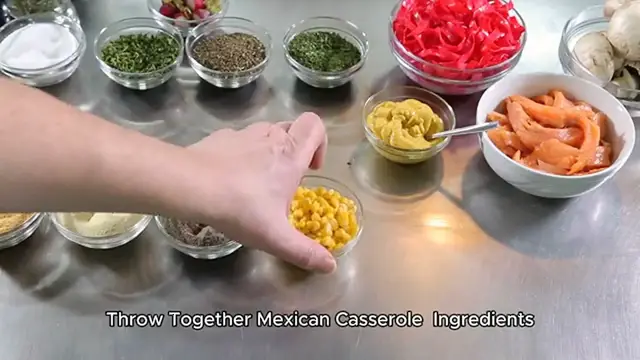 Video thumbnail for Throw Together Mexican Casserole