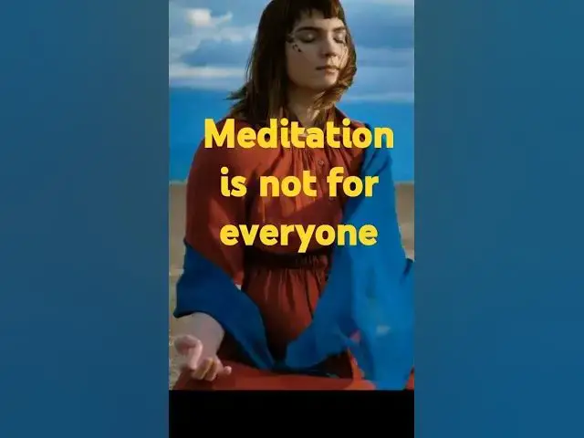 Video thumbnail for Science Reveals The Dark Side Of Meditation  #meditation #neuroscience #depression #mindfullness