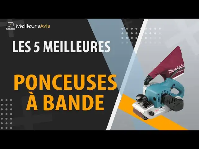Video thumbnail for ⭐️ MEILLEURE PONCEUSE À BANDE - Comparatif 2024