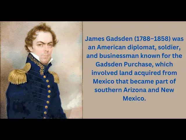 'Video thumbnail for The Gadsden Purchase: A Strategic Land Acquisition'
