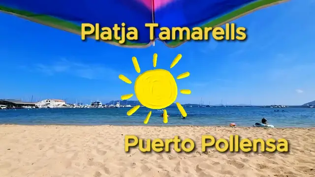 'Video thumbnail for Tamarells Strände, Puerto Pollensa, Mallorca'