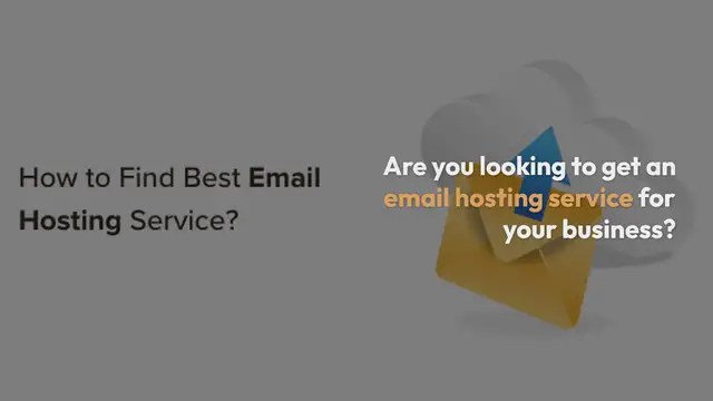 Video thumbnail for What is Email Hosting and How to Find Best Email Hosting Service