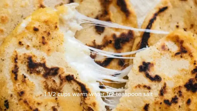 Video thumbnail for Pupusas de Queso Recipe